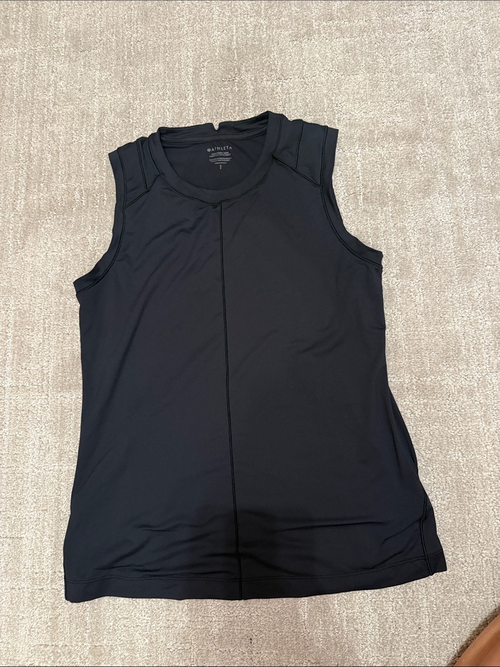 Athleta Black Performance Sleeveless Top